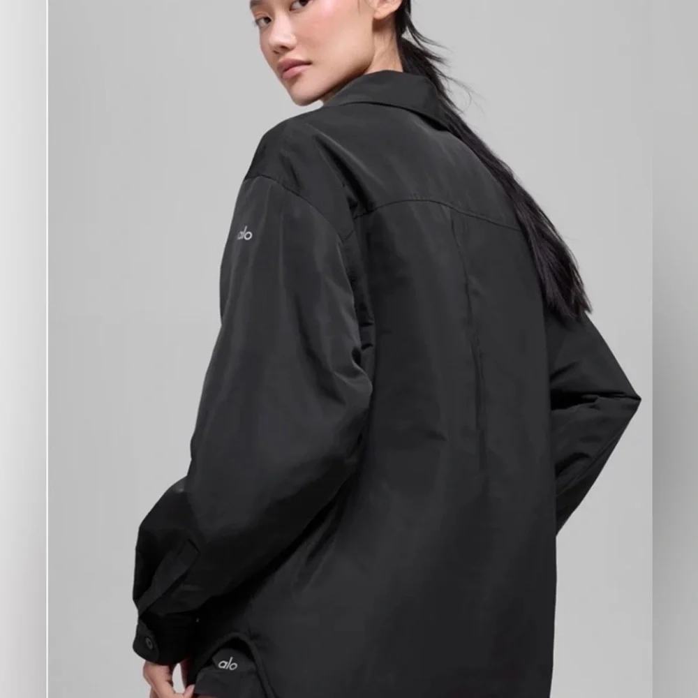 Alo Yoga Socialite Shacket - Black